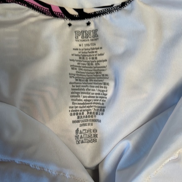 PINK multicoloured one piece swim suit - Picture 5 of 6